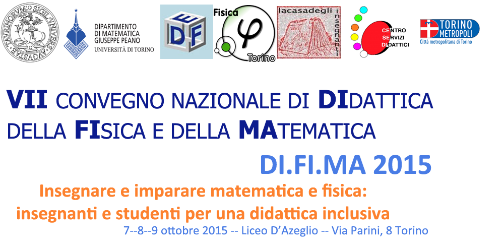 VII CONVEGNO NAZIONALE - DIFIMA 2015