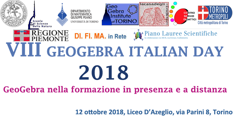 VIII GEOGEBRA ITALIAN DAY - 2018
